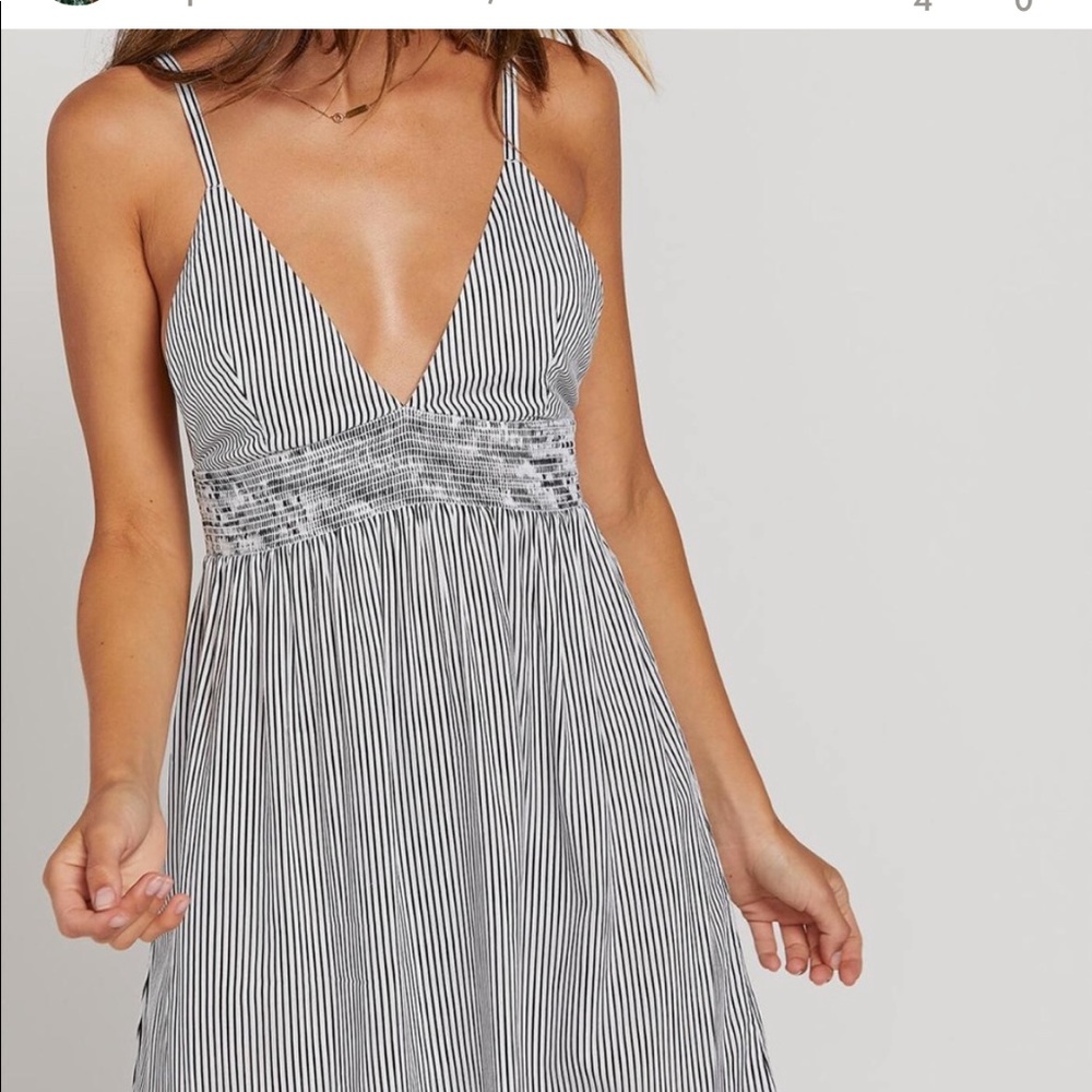 Volcom medium stripe dress.